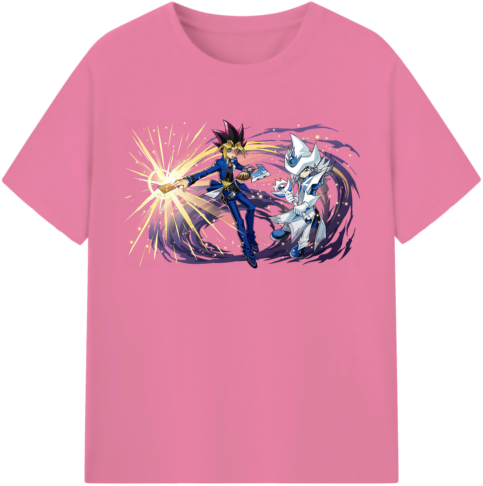 （画像用） 遊☆戯☆王 Yu-Gi-Oh! 綿100％半袖Tシャツ（フロントプリント）